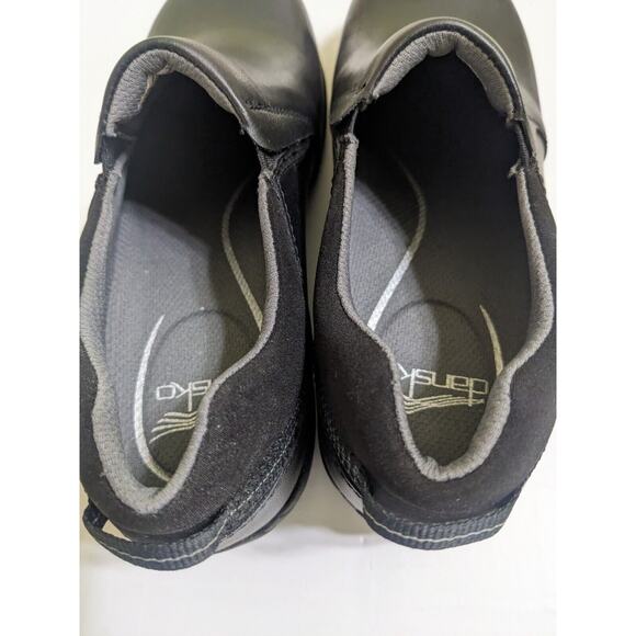 Dansko Neci Women’s Black Leather Slip Resistant Work Walkin Shoes Size 36 US 6 - Picture 4 of 8